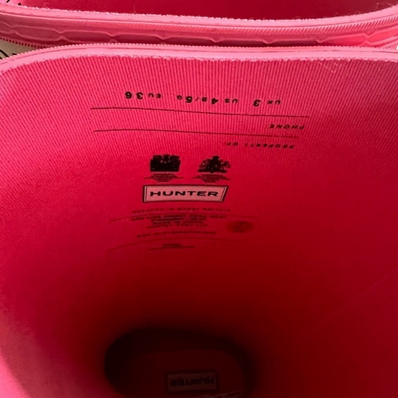 Hunter Kids Pink Mickey Mouse Rain Boots - Picture 12 of 12